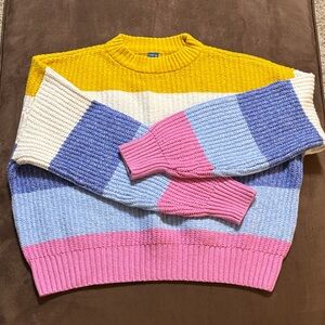 Old Navy Girl’s Striped Sweater